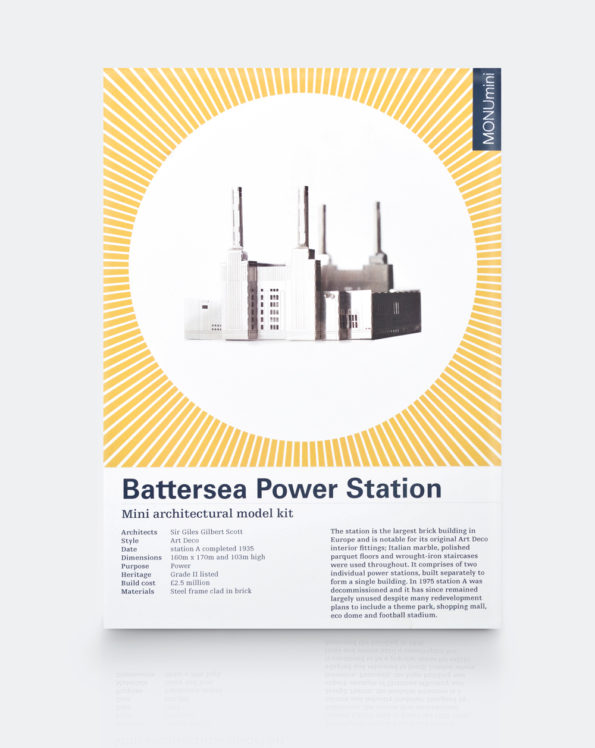 Battersea Power Station | Mini Architectural Model Kit