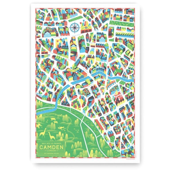 Camden walk with me map