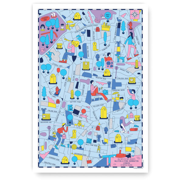 Dalston & Stoke Newington Map