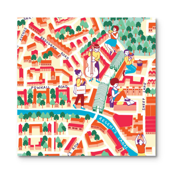 hackney map