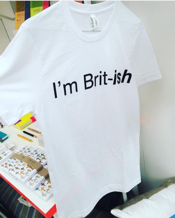 ‘I’m Brit-ish’ t-shirt